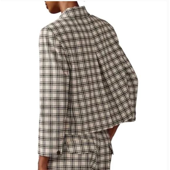 J. Crew Collection Plaid Blazer Jacket Italian wool blend - Picture 11 of 11